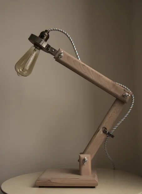 BRONTO lamp (b), in beech