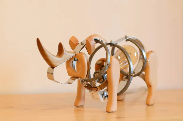 Mr. Rhino lamp